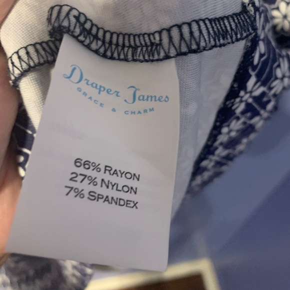 Draper James Honeycomb Floral Dress XXL - Picture 9 of 10